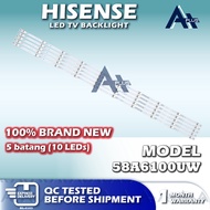 58A6100UW HISENSE 58" LED TV Backlight 58 INCH Lampu TV 58A6100 58A-6100UW 58A-6100