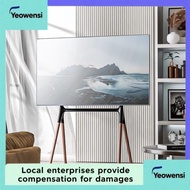 TV floor support Solid wood movable vertical hanger 55/65/70 inch TV shelf