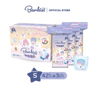 [ยกลัง] Bambies Twinkle Night ผ้าอ้อมเด็กแบมบี้ส์แบบกางเกงสำหรับกลางคืน เลือกไซส์ได้ S-XXL (x3 แพ็ค)