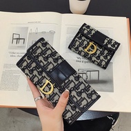 long wallet woman wallet woman Ins Niche Canvas Ladies Retro Long Wallet