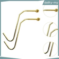 [dolity] 2x Snooker Billiard Table Board Cue Hooks for Snooker Table Community Center D