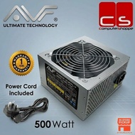 AVF ATX 500W With 12CM Fan Power Supply