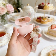 flower keychian case For Xiaomi Redmi Buds 3 pro /Buds 3 lite / Airdots 3 Pro /Airdots3 Case Silicon