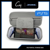 【 10.10 SALE 】DOBE PS5 PS Portal Storage Bag PS5 Portal Protable Storage Bag - Black / Grey