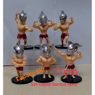 Muscle Ultraman three Zero Figure Set 6pcs