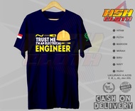 Kaos TEKNISI TRUST ME IM AN ELECTRICAL ENGINEER TEKNIK LISTRIK PROFESI Bisa Custom - HSHCloth