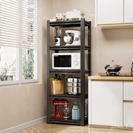 🚓MLThickened Kitchen Storage Rack Floor Multi-Layer Microwave Oven Storage Rack Household Seasoning Rack Oven Pot Rack