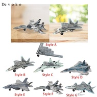 [Devoko] Diecast Plane Toy Diecast Fighter Aircraft Toy for Shelf Office Living Room