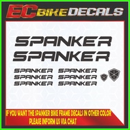 ∵ ☩ ➜ EC BIKE Decals Spanker Frame Vinyl Sticker for Mountain Bike/Road Bike and Fixie