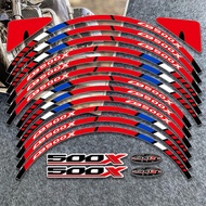 Honda cb500x bánh xe Miếng Dán Phản chiếu vinyl xe máy không thấm nước đề can phụ kiện trang trí cho