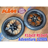 *Offer* Original KTM Adventure Used Sport Rim 1290 S Front 3.0x19' Rear 5.0x17' Adventure1290S Free Tire Tubeless Sensor