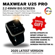 🔥U25 Pro Smart Watch Amoled 4GB Storage Dynamic Island ChatGPT 49mm smart watch u3 max maxwear u25 u