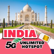 Joytel【 India SIM Card 】Taj Mahal Varanasi Rajasthan Unlimited GB Travel Prepaid Sim Card 印度卡 Simkad