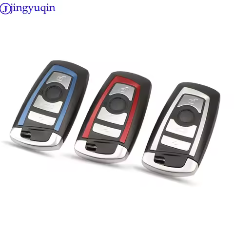jingyuqin 4B Smart key Shell Cover Case Keyless For BMW CAS4 F 3 5 7 Series E90 E92 E93 X5 HU100R Wi