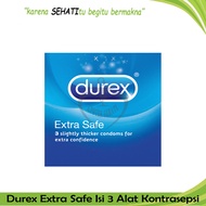 Durex Kondom 3 Pcs Extra Privasi  All Varian