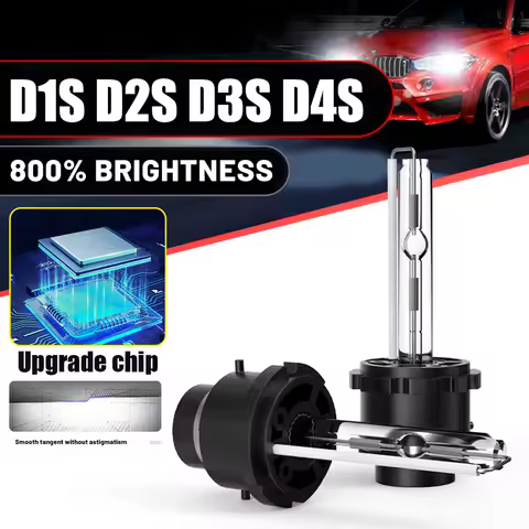 2pcs D1S D2S D3S D4S HID Xenon Headlight Bulb Bi-xenon 6000K White Projector Lens Replacement Lamp W