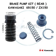 REAR BRAKE PUMP REPAIR KIT MOTOR KAWASAKI KIPS KR150 RR KR 150RR ZX150 RR ZX 150 RR ZXR150 ZXR 150 R