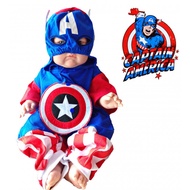 Captain America Overall Baby costume