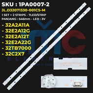 COOCAA 32 Inch TV Backlight 32A2A11A 32TB7000 32E2A12G 32E2A22G 32E2A12T 32C2X7 JL.D32071330-001CS-M