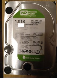 WD Green 1TB Hard Drive 硬碟