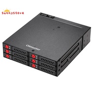 6-Bay 2.5Inch  SSD HDD Enclosure Mobile Rack/Enclosure Hard Disk Enclosure Rack Data Storage for 5.2