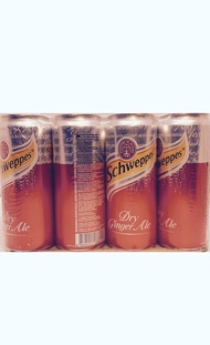 Schweppes Dry Ginger Ale (320mlx24)