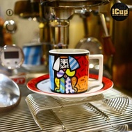 Britto fun pattern espresso cup 90ml