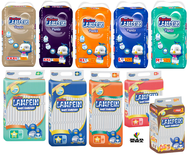 LAMPEIN TAPE JUMBO PACK DIAPER (NEWBORN -XXL) x66+6PCs