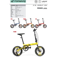 16"Folding Bike Forward 9 Speed 1626 Basikal lipat Alloy