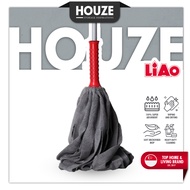 [HOUZE] LIAO Microfiber Twist Mop - Rotational | Cleaning | Clean| Space Saving | Self-cleaning | Mopping | Kitchen | Household