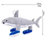 Tung Tung Tung Sahur Shark Plush Toy American Mountain and Sea Classic Plush Toy 8.7