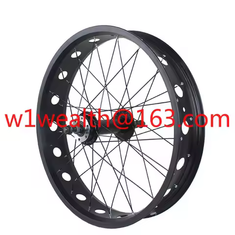 Snowmobile Wheels 20/24/26 4.0/4 Wide Tire Bicycle Front and rear wheels ATV fatbike