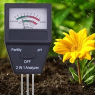 3 In 1 Soil Fertilizer Meter Soil PH Meter Moiture Soil Tester PH Soil PH Meter For Plants Soil Garden Flowers