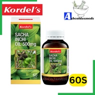 Kordel's Sacha Inchi Oil 500mg 60's/Omega 369/DND369 EXP05/27