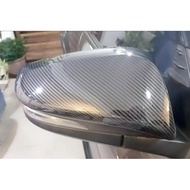 Toyota Kijang Innova AN140 2017 2018 2020 2021 CARBON CHROME Side Mirror Cover Trim Accessories Body