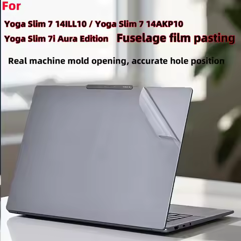Anti-Scratch Laptop Body Film For Lenovo Yoga Slim 7 14ILL10 14AKP10 Slim 7i Aura Edition Durable Pr