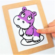 Bubble Clay Art Decoration Stand Kit / Foam Clay Decoration Board / Clay Art / Kids DIY Art and Craf