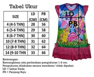 KRHS Baju Kaos Atasan T-Shirt Daster Dress Anak Little Pony