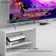 [gongjing] Horizontal Stand Holder For PS5 Slim Accessories Playstation 5 Disc Version Digital Edition Base SG