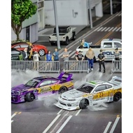 Miniature road fence