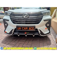 Perodua Ativa 2021 OEM Gear Up Bodykit Skirting With Paint & DRL LED Light ABS