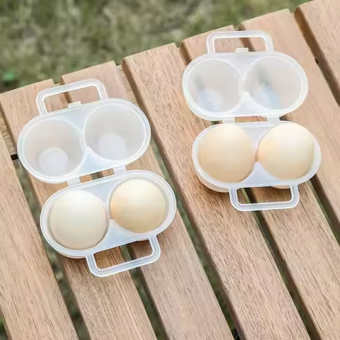 Outdoor Portable Egg Box Anti Drop Egg Storage Box Travel Earthquake Prevention Camping Shatter Proo