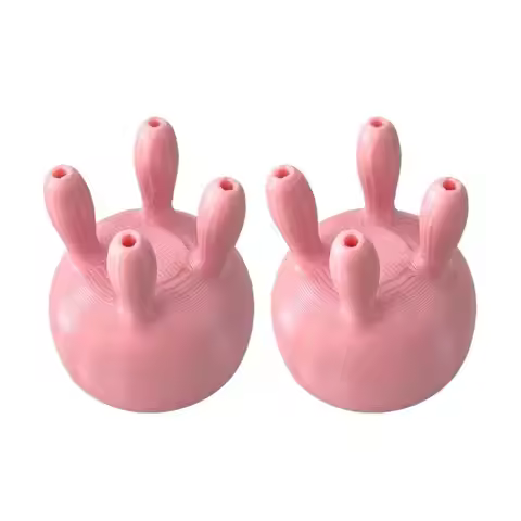 157F 2Pcs Cow Udder Milk Carton Lids To Keep Your Milk Freshing Milk Bottle Stoppers