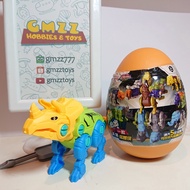 DIY TOY DINOSAUR EGG ROBOT EDUCATIONAL TOY DINO ROBOT