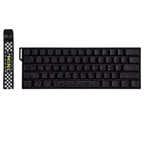 AULA MINI60 HE MAX 60% ANSI US Layout Tray-Mounted Wired/BT/2.4Ghz Wireless Hall Effect Mechanical G