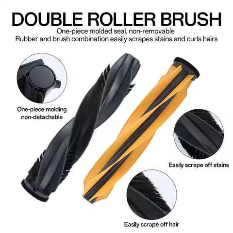 For Dreame X50 Ultra/ L50 Pro Ultra/ L40s Pro Ultra/ Mova V50 Vacuum Parts Main Roller Side Brush He