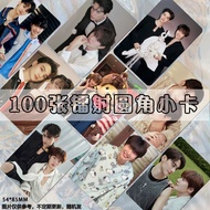 kongnanp photo card Polaroid Thailand double CP card postcard HD set double-sidedkongnanp照片小卡拍立得泰国双人