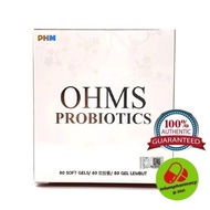 OHMS PROBIOTIC CAPSULES 80'S