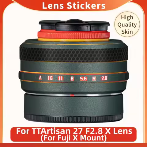 Decal Skin for TTArtisan 27 F2.8 X Lens Decal Skins 27mm 2.8 Lens Wrap Cover TTArtisan AF27 F2.8 Len