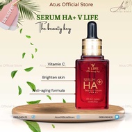 Serum HA Plus VLIFE chính hãng dưỡng ẩm trắng da kèm phiếu bảo hành